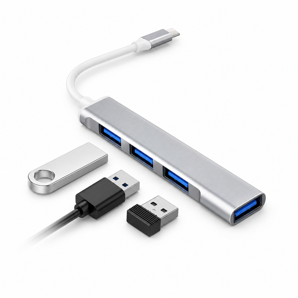 USB-C to USB 3.0 4-Port Hub