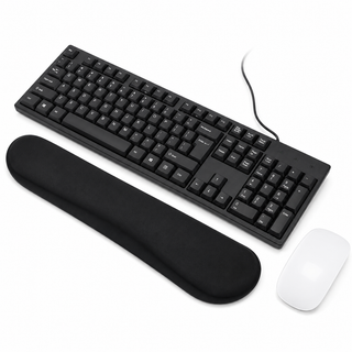 Memory Foam Keyboard & Mouse Wrist Rest