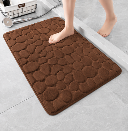 Cobblestone Memory Foam Bath Mat