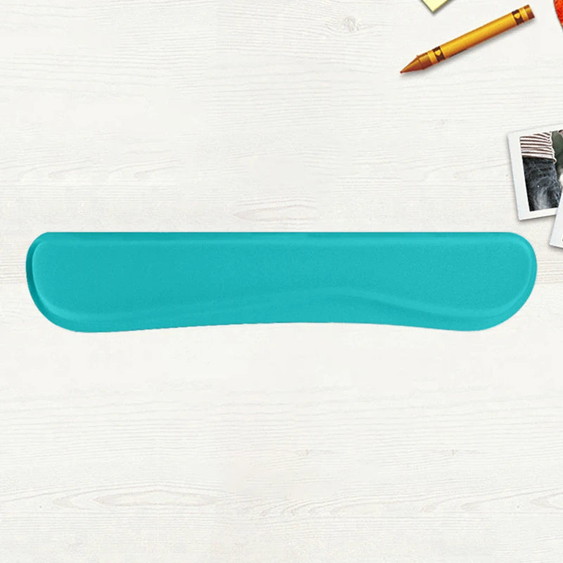 Keyboard Wrist Rest Pad Wrist Rest Mouse Pad Memory Foam Superfine Fibre for PC Computer Gaming Keyboard Raised Platform Hands