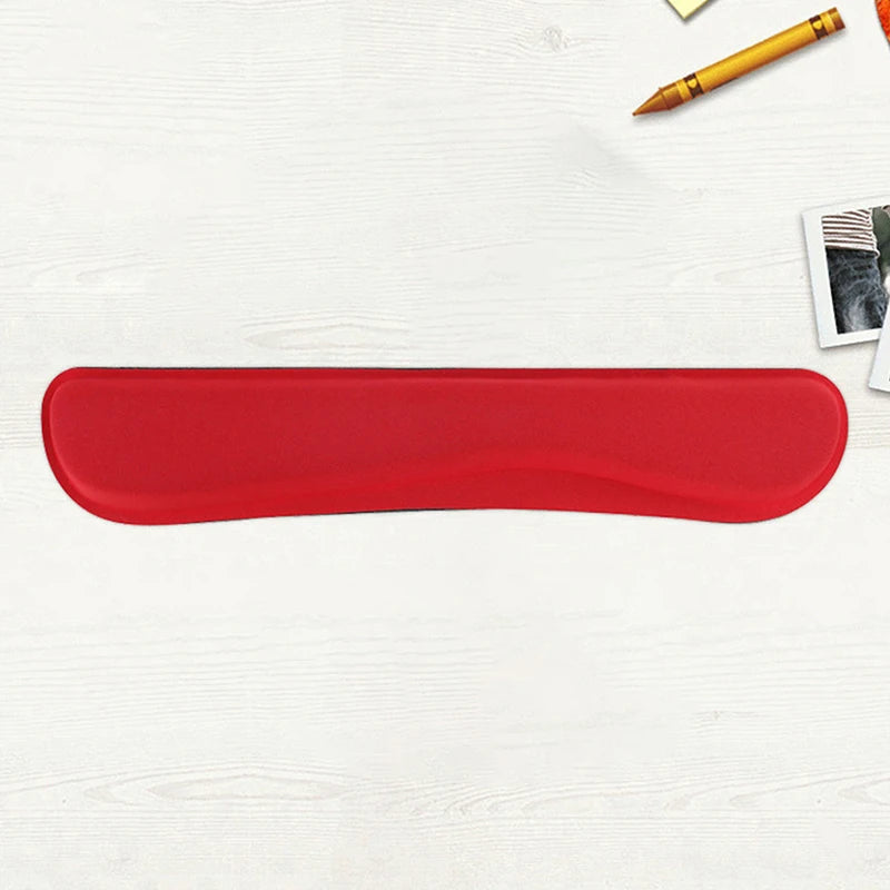 Keyboard Wrist Rest Pad Wrist Rest Mouse Pad Memory Foam Superfine Fibre for PC Computer Gaming Keyboard Raised Platform Hands