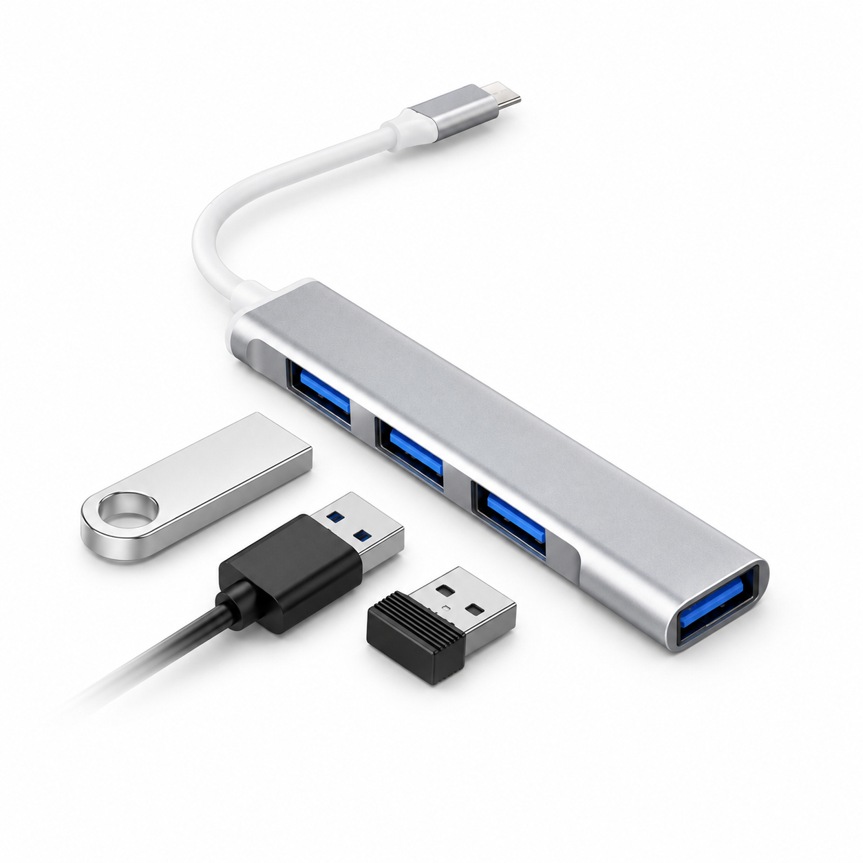 USB-C to USB 3.0 4-Port Hub