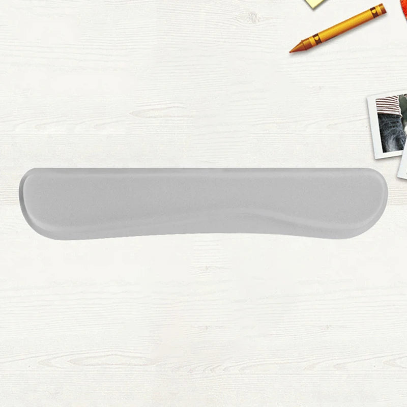 Keyboard Wrist Rest Pad Wrist Rest Mouse Pad Memory Foam Superfine Fibre for PC Computer Gaming Keyboard Raised Platform Hands