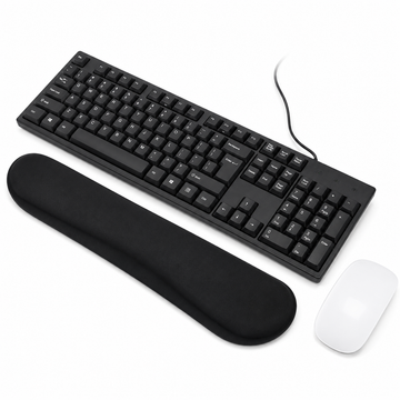 Memory Foam Keyboard & Mouse Wrist Rest