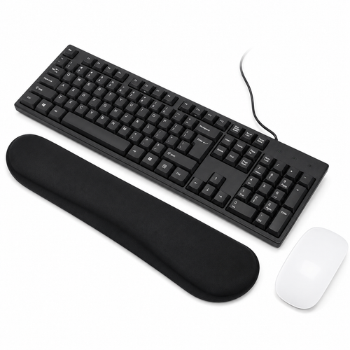 Memory Foam Keyboard & Mouse Wrist Rest