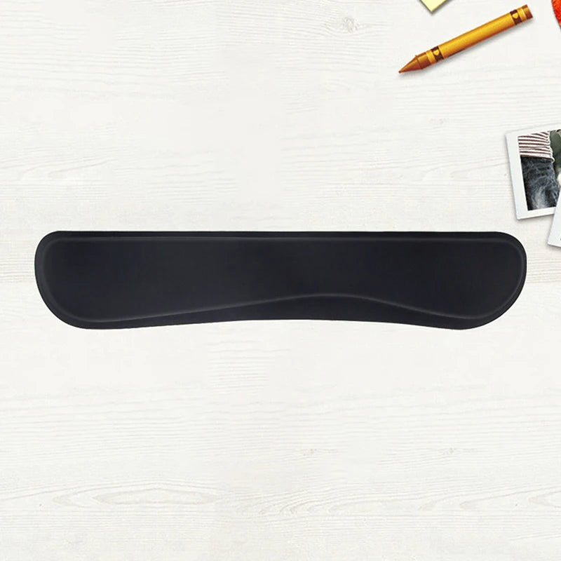 Keyboard Wrist Rest Pad Wrist Rest Mouse Pad Memory Foam Superfine Fibre for PC Computer Gaming Keyboard Raised Platform Hands